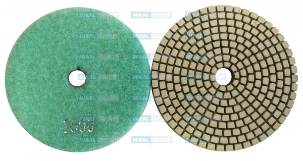 Алмазный гибкий шлифовальный круг зерно 1500, D100мм