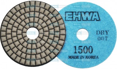 Круги полировальные 100 мм "EHWA 007" №1500, сухие