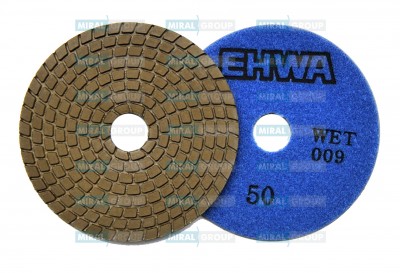 Круги полировальные 100 мм "EHWA 009" №50, мокрые