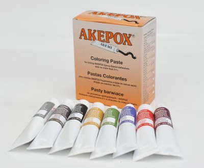 Колеровочные пасты для эпоксидных клеёв AKEPOX Акепокс