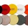 Алмазные гибкие шлифовальные полировальные диски 50 мм Зернистость 100