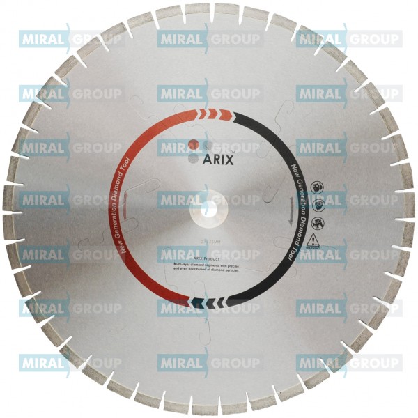 Алмазный отрезной круг ARIX 625 мм