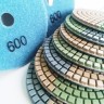Алмазные гибкие диски «триколор» №600, Huangchang 100 мм