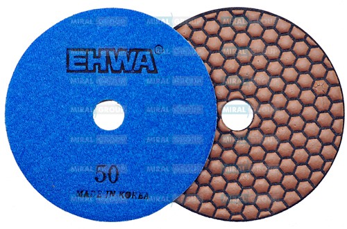 Круги полировальные 125 мм EHWA №50, сухие