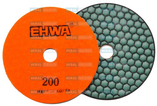 Круги полировальные 125 мм EHWA №200, сухие