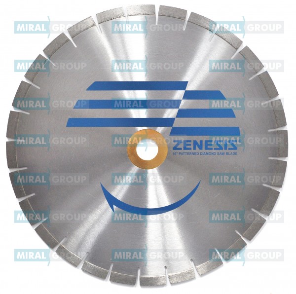 Сегментный алмазный диск ZENESIS GS 416-40L-3.2T-15W-32/60H