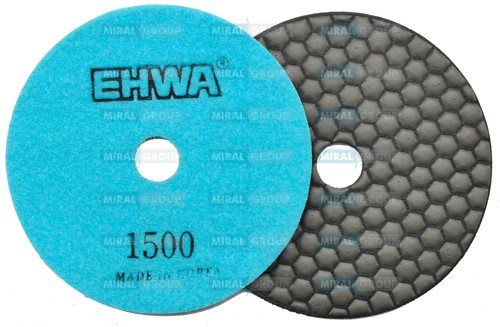Круги полировальные 125 мм EHWA №1500, сухие