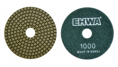 Круги полировальные 100 мм EHWA №1000, мокрые
