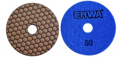 Круги шлифовально-полировальные 100 мм  EHWA №50, сухие