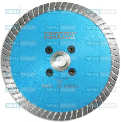 Алмазный отрезной диск GE 115-2.0-7.5-22.2Н с фланцем