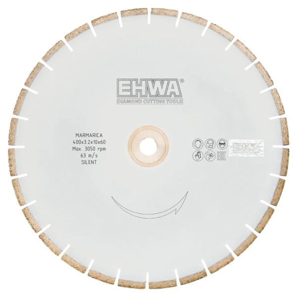 Круг алмазный 400 мм по мрамору MARMARICA EHWA малошумный