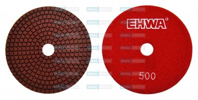 Круги полировальные 125 mm EHWA №500, мокрые