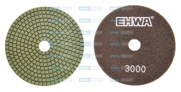 Круги полировальные 125 mm EHWA №3000, мокрые