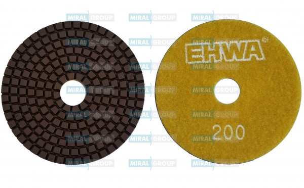 EHWA алмазный гибкий диск D100 №200 (медь)