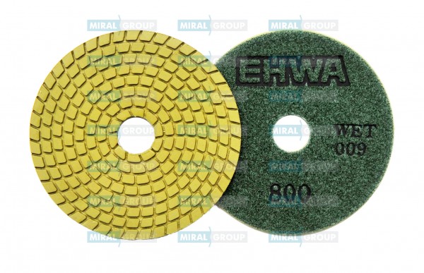 Круги полировальные 100 мм "EHWA 009" №800, мокрые
