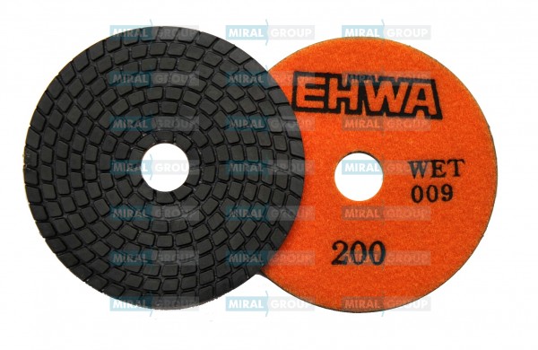 Круги полировальные 100 мм "EHWA 009" №200, мокрые
