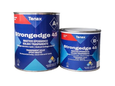 Клей StrongEdge 45 (A+B) TENAX суперпрозрачный (1,0+0,5л) 1,6 кг эпоксидный