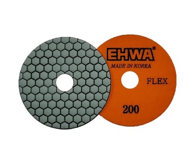 Круг алмазный EHWA FLEX 100 мм №200 супергибкий, сухие