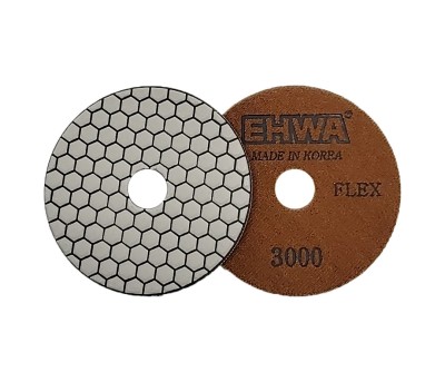 Круг алмазный EHWA FLEX 100 мм №3000 супергибкий, сухие