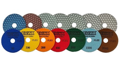Комплект 7 переходов кругов 100 мм EHWA FLEX супергибкие, сухие