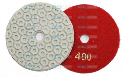 Алмазные гибкие диски «Гайка» Huangchang 100 мм #400