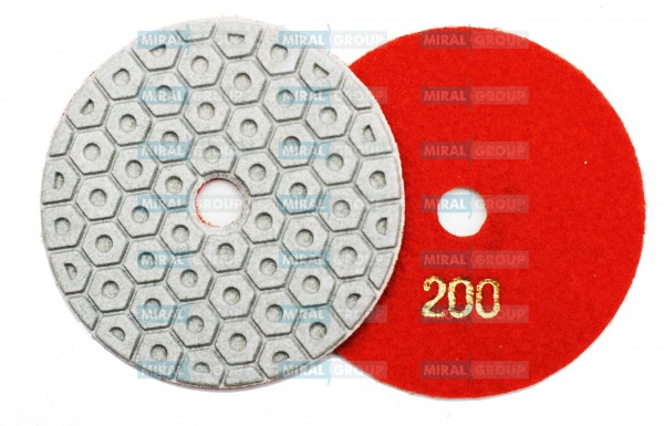Алмазные гибкие диски «Гайка» Huangchang 100 мм #200