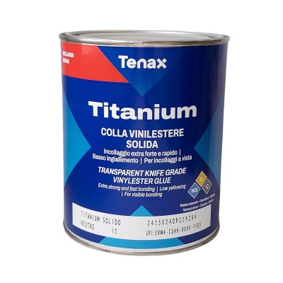 Клей полиэфирный Titanium Neutro (нейтральный/густой) 1л Tenax  