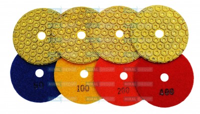 Алмазные шлифовальные диски 100 мм "гайки" (усиленные)