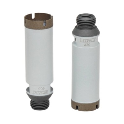 Алмазная коронка по керамике и Dekton TCB 30 мм 1/2 GAS+M14 EHWA