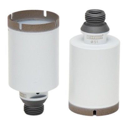 Cверло алмазное кольцевое TCB 50 мм по керамике, Дектон 