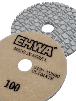 Алмазный гибкий шлифовальный круг 100 мм ZTW ULTIMATE № 100 EHWA