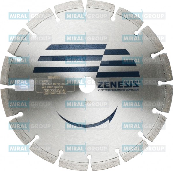 Алмазный диск EHWA ZENESIS 230 мм (гранит)