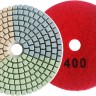 Алмазные гибкие диски «триколор» №400, Huangchang 100 мм