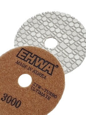 Алмазные гибкие шлифовальные круги АГШК 100 мм №3000 ZTW EHWA