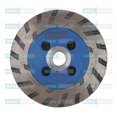 Алмазный диск по граниту EHWA GM 85х2.2Tх20W М14 с фланцем для резки и шлифовки