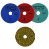 Алмазные гибкие шлифовальные круги 100 мм АГШК EHWA 3-STEP №1