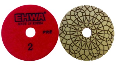 Гибкие алмазные шлифовальные круги 100 мм АГШК EHWA 3-STEP №2