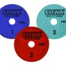 Гибкие алмазные шлифовальные круги 100 мм АГШК EHWA 3-STEP №3