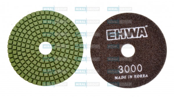 Круги полировальные 100 мм EHWA №3000, мокрые