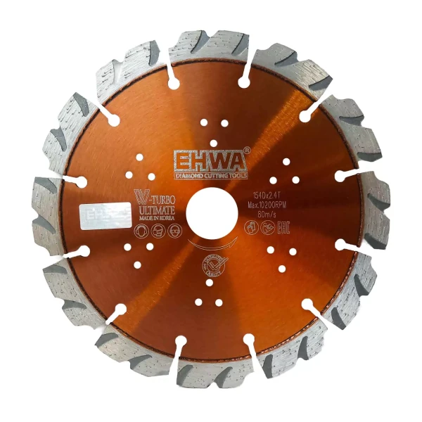 Алмазный диск W-TURBO Супер Премиум 150-22,2 мм