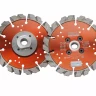 Алмазный диск W-TURBO Супер Премиум 125-22,2 мм с фланцем М14